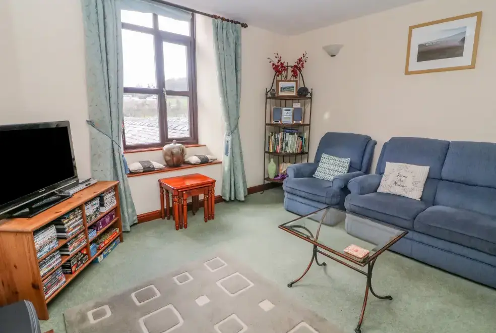 Lounge at Watershed Pet-Friendly Cottage, Yorkshire Dales National Park, 