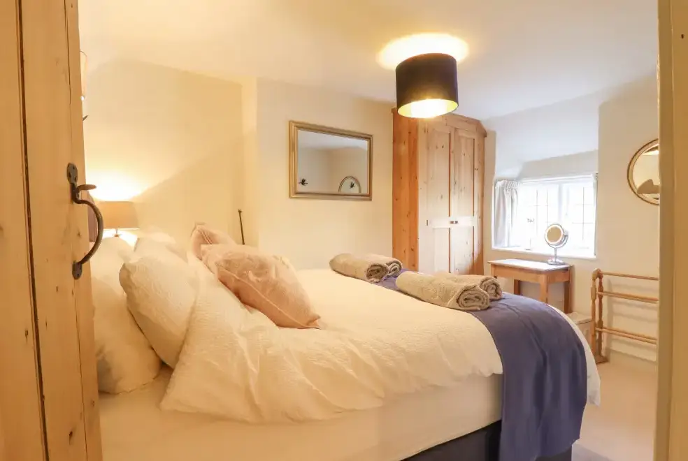 Bedroom at Wayside Cottage