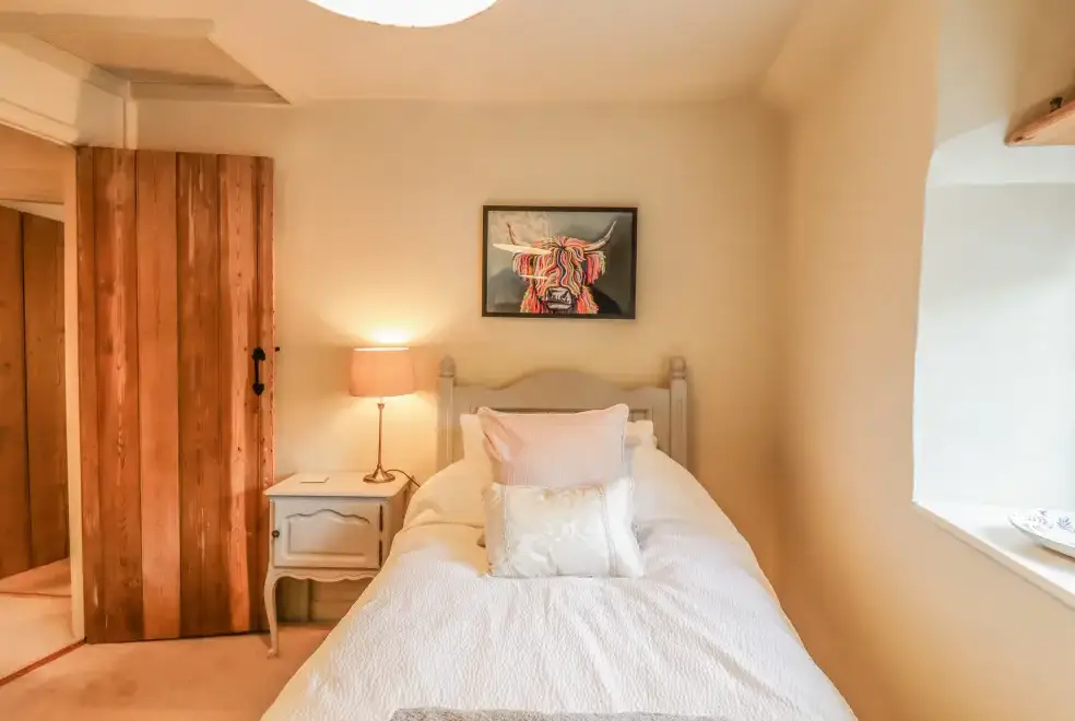 Bedroom at Wayside Cottage