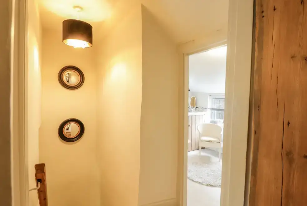 Luxurious interior at Wayside Cottage