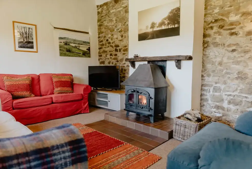 Lounge at Weathervane Cottage