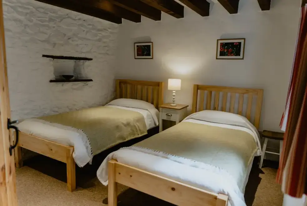 Bedroom at Weathervane Cottage