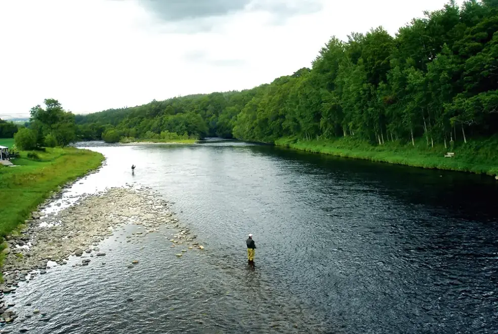 Countryside views at Weiroch Lodge