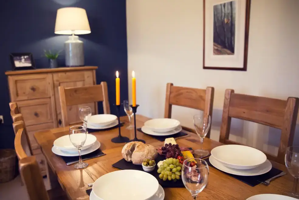 Dining room at West House