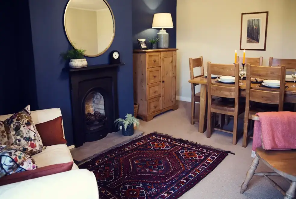 Dining room at West House