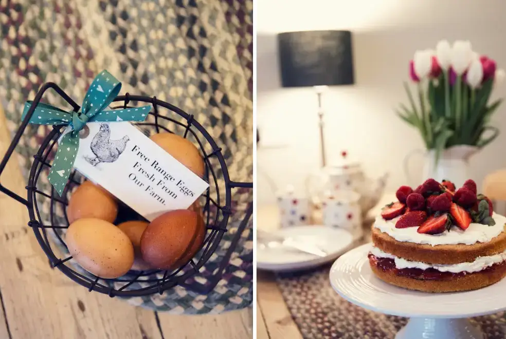 Farmhouse style kitchen at West House