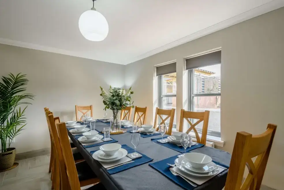 Dining room at Westertonhill Holiday Lodge 5