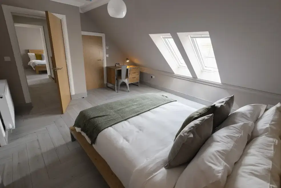 Bedroom at Westertonhill Holiday Lodge 5