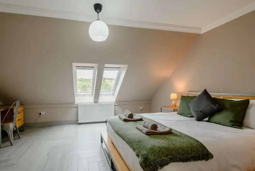 Bedroom at Westertonhill Holiday Lodge 5