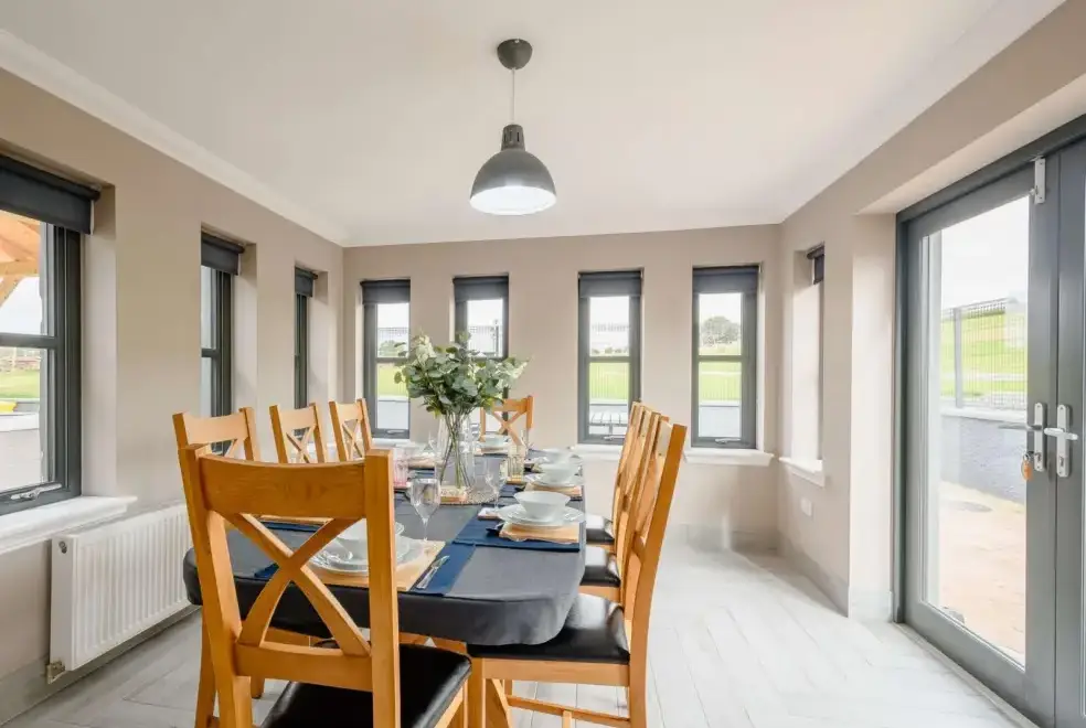 Dining room at Westertonhill Holiday Lodge 2