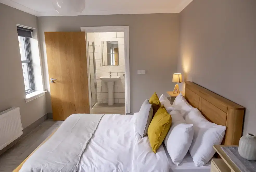 Bedroom at Westertonhill Holiday Lodge 2