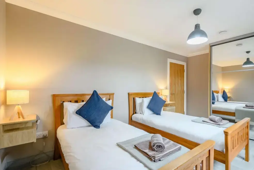 Bedroom at Westertonhill Holiday Lodge 2