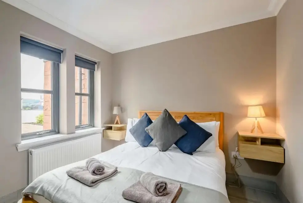 Bedroom at Westertonhill Holiday Lodge 2