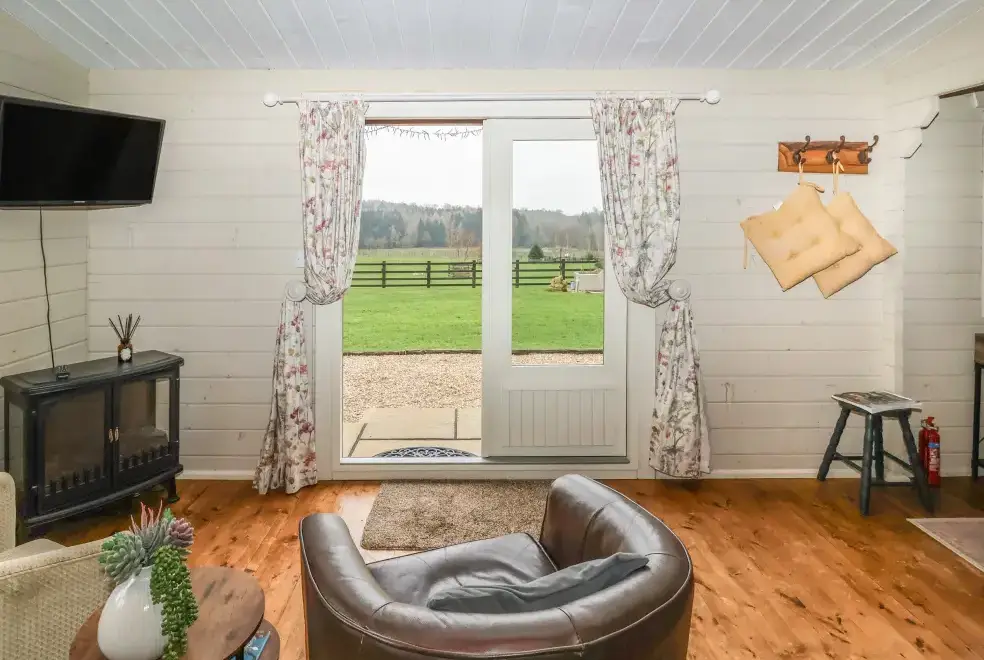 Countryside views at Westfield Lodge