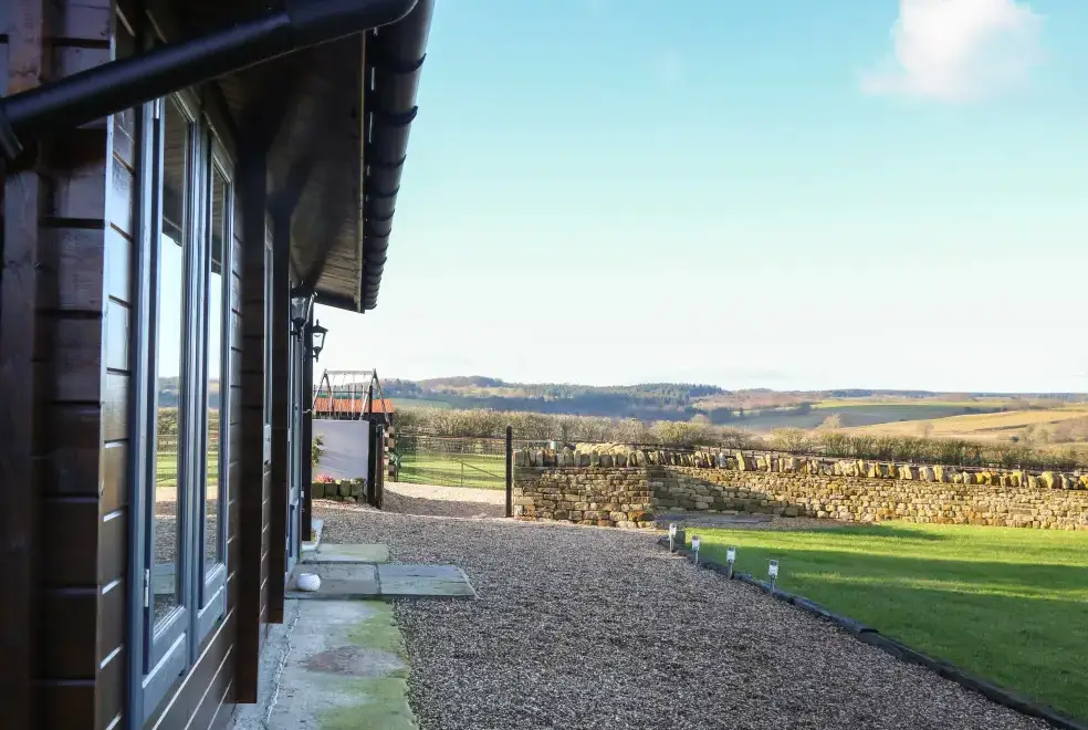 Countryside views at Westfield Lodge