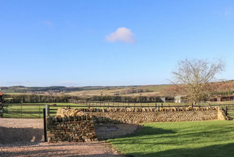Countryside views at Westfield Lodge