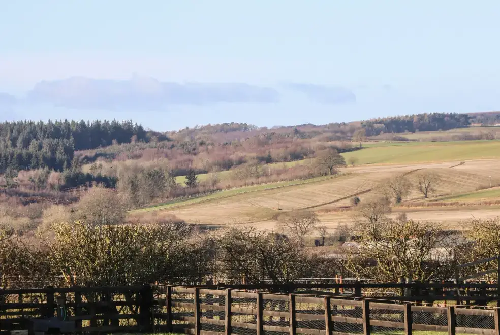 Countryside views at Westfield Lodge