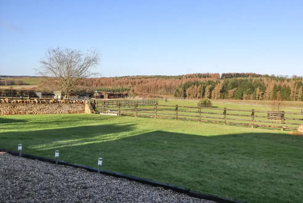 Countryside views at Westfield Lodge