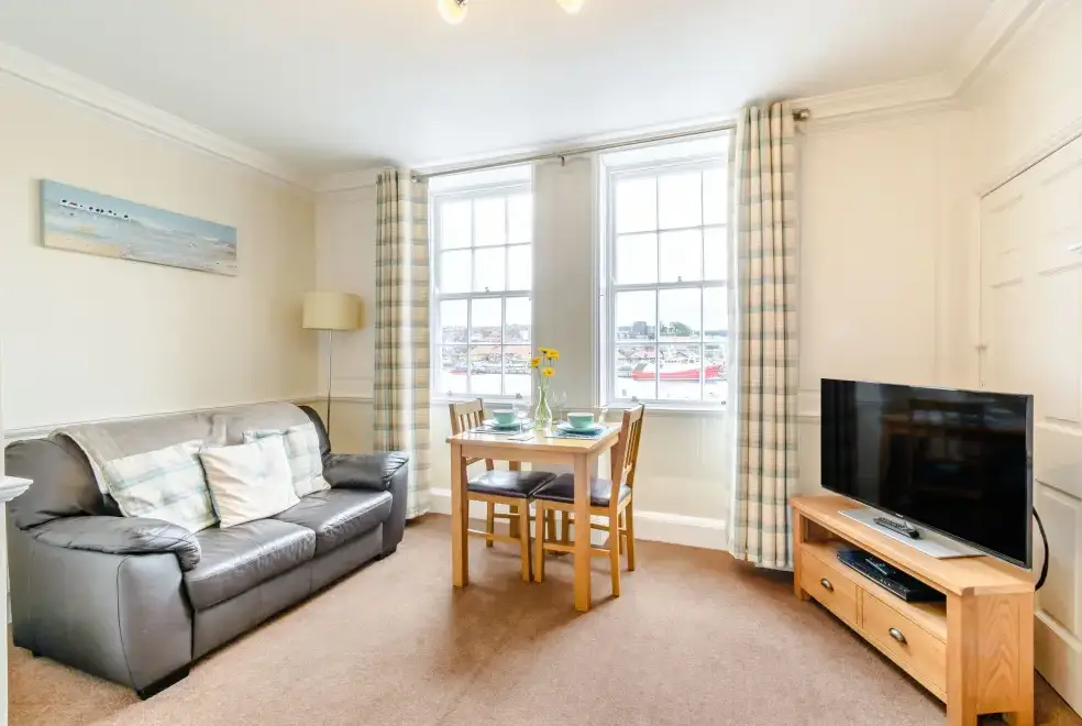 Lounge at What a View at Quayside Apartment