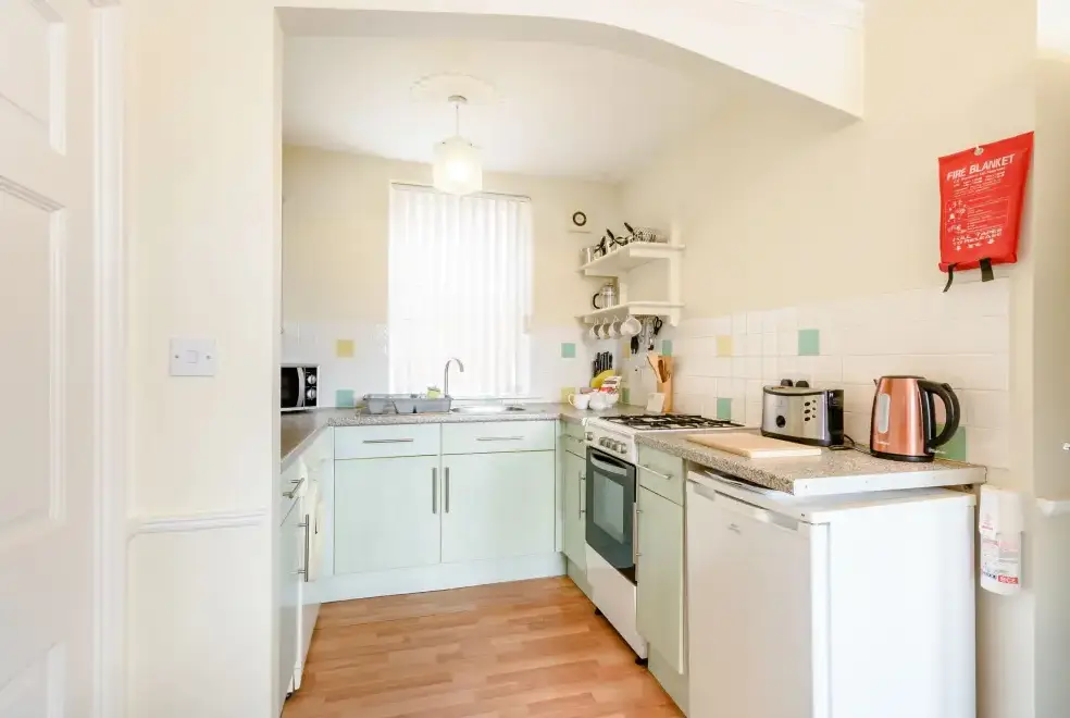 Kitchen/diner at What a View at Quayside Apartment