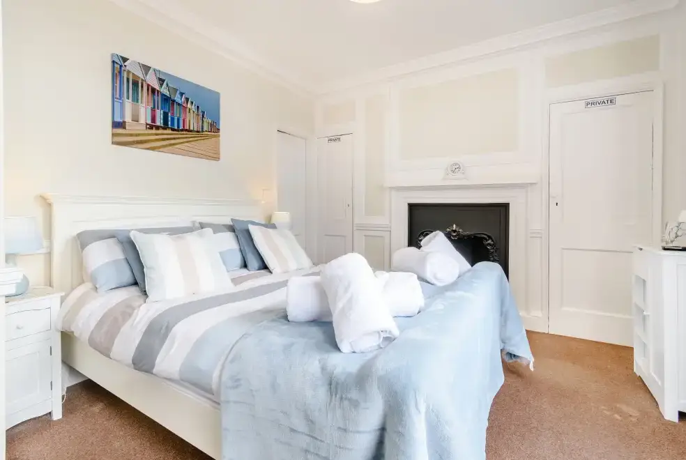 Bedroom at What a View at Quayside Apartment