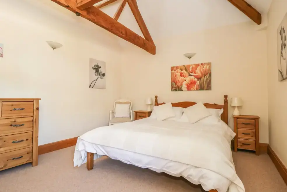 Bedroom at Wheelhouse Barn near the North York Moors