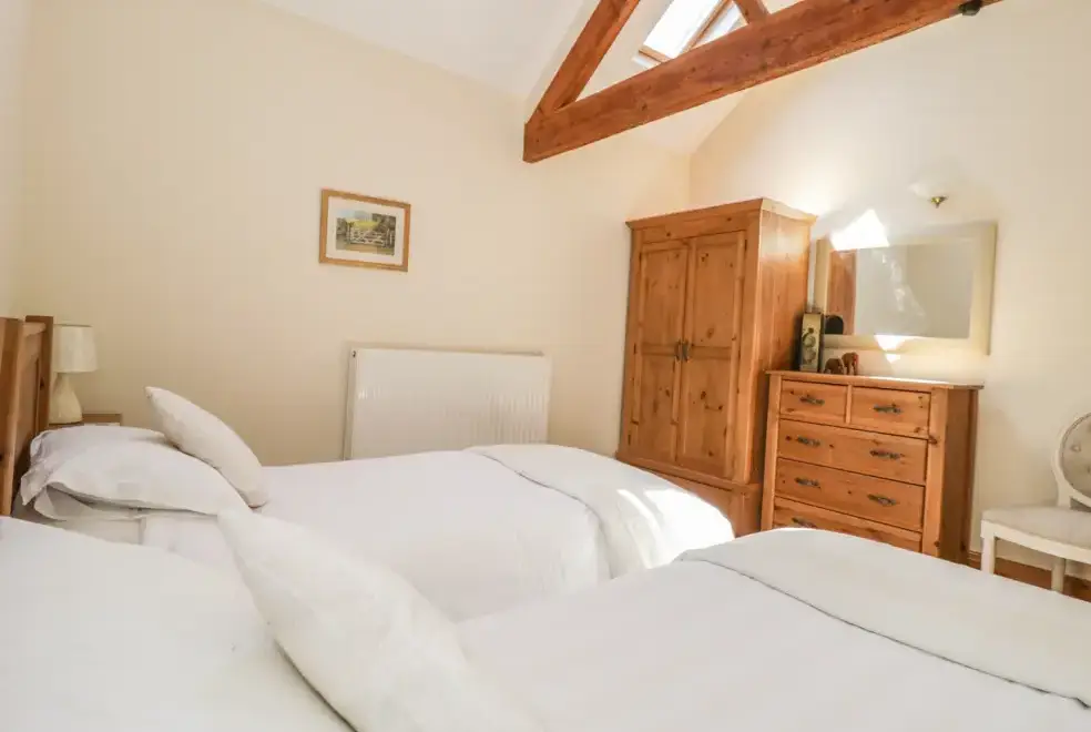 Bedroom at Wheelhouse Barn near the North York Moors