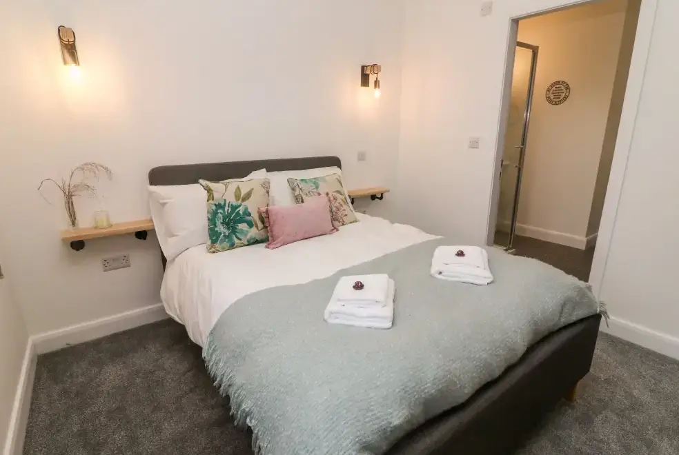 Bedroom at Whernside Lodge