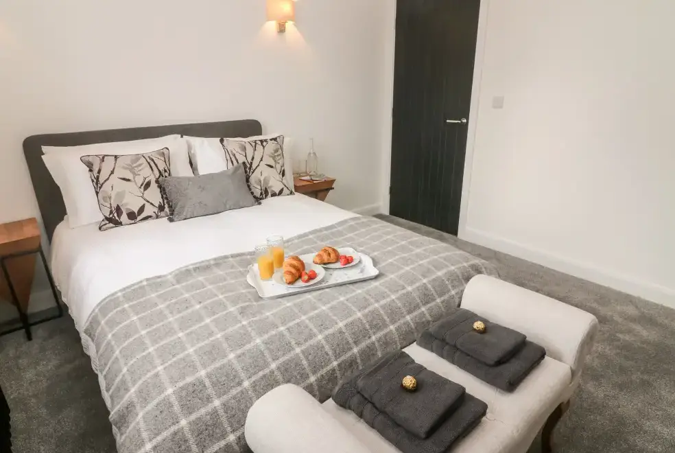 Bedroom at Whernside Lodge