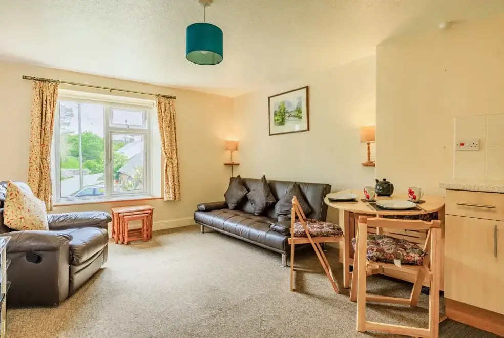 Lounge at Whitestone Pets Allowed Cottage for 4, Ilfracombe, North Devon 