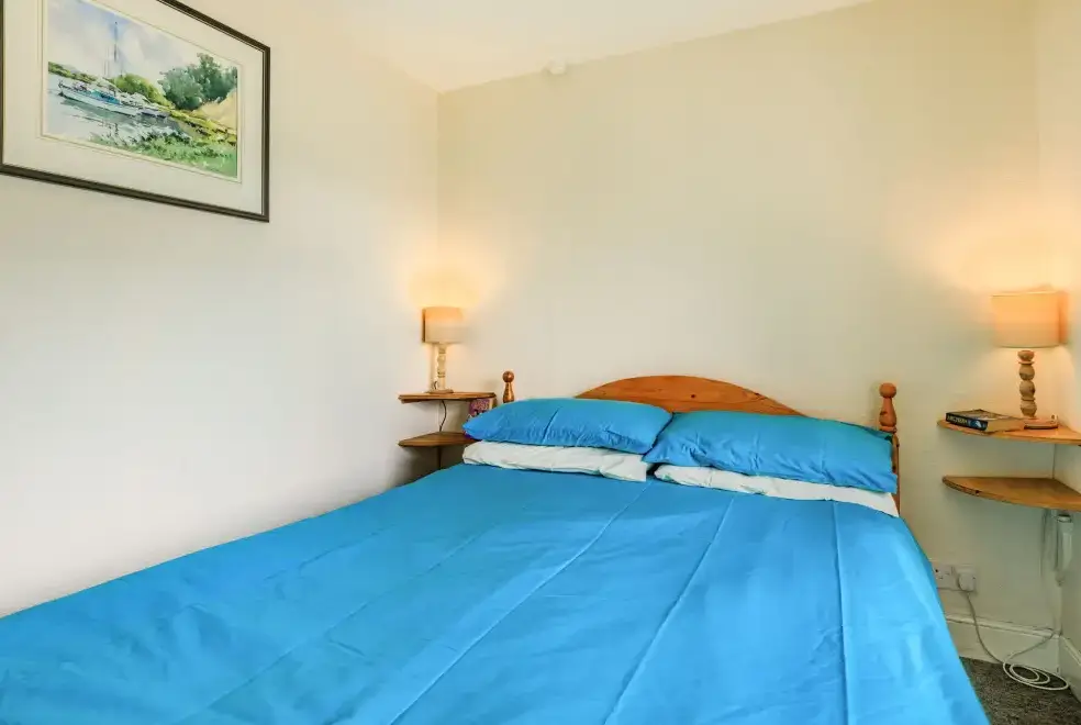 Bedroom at Whitestone Pets Allowed Cottage for 4, Ilfracombe, North Devon 