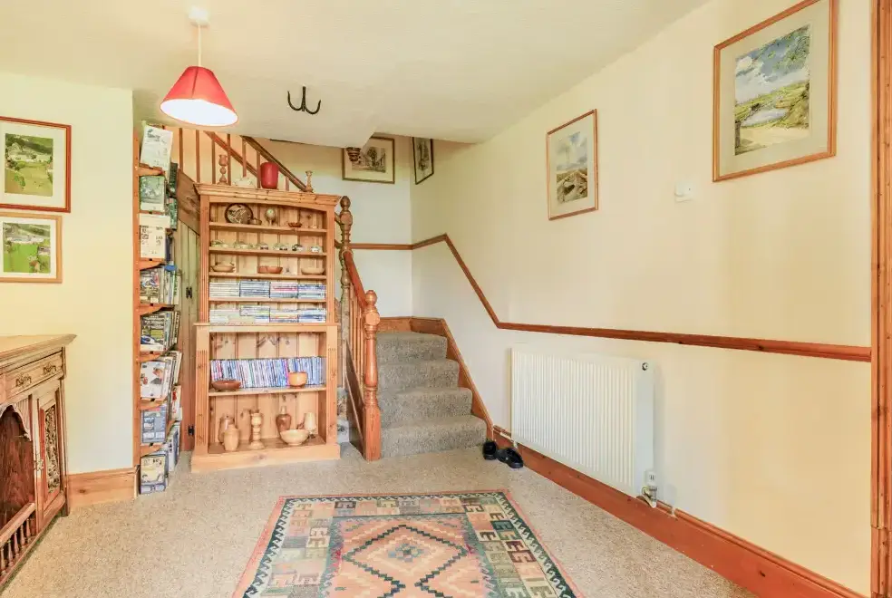 Library at Whitestone Pets Allowed Cottage for 4, Ilfracombe, North Devon 