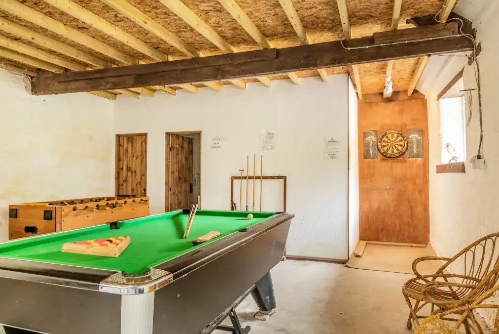 Games Room at Whitestone Pets Allowed Cottage for 4, Ilfracombe, North Devon 