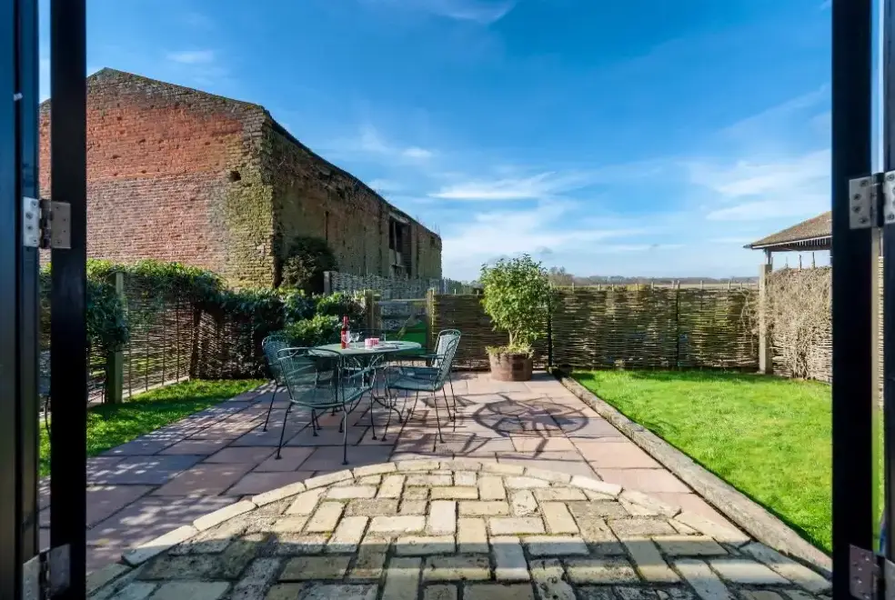 Patio area at Widgeon