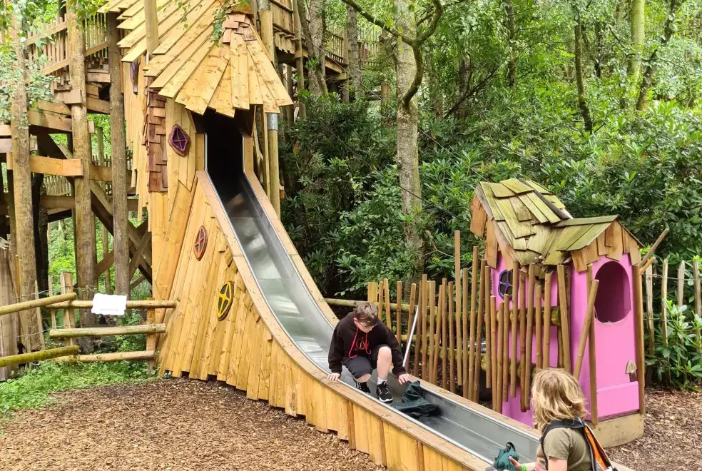 Children’s play area at William's Hayloft with Swimming Pool, Sports Court & Toddler Play Area