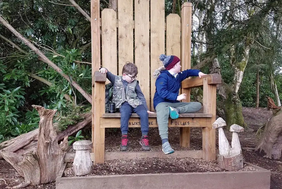 Outdoor games area at William's Hayloft with Swimming Pool, Sports Court & Toddler Play Area