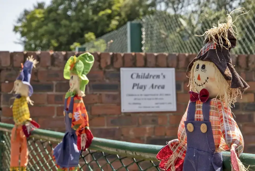 Children’s play area at William's Hayloft with Swimming Pool, Sports Court & Toddler Play Area