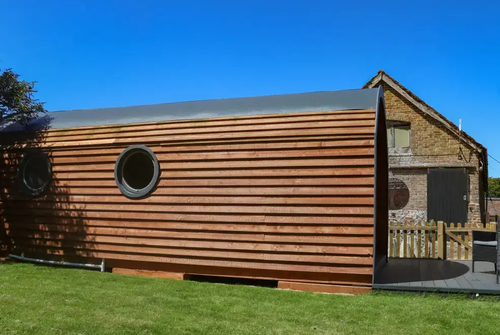 Willow Pod, from the outside