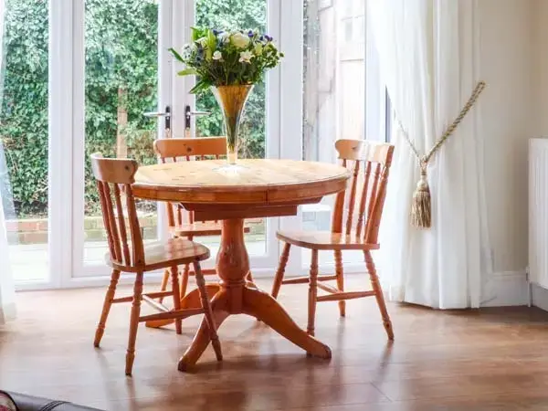 Dining room at Wills Coastal Cottage