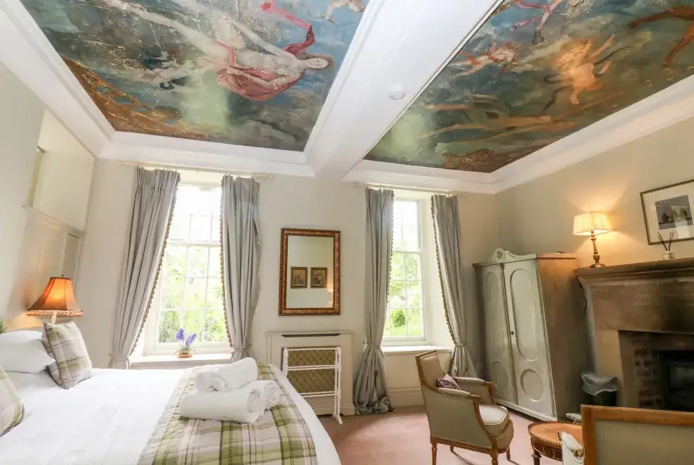 Bedroom at Winster Hall