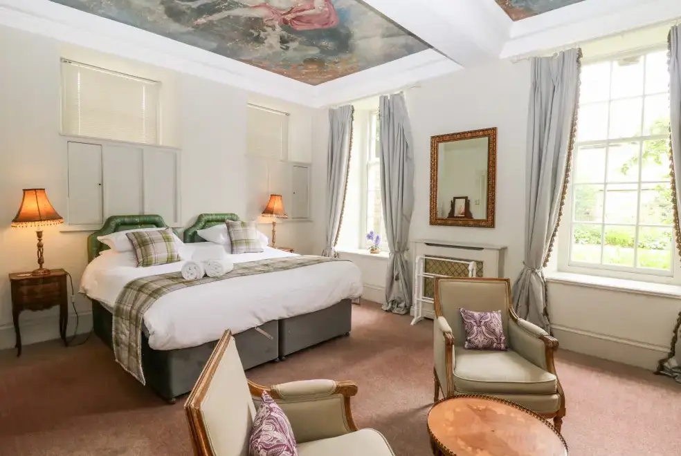 Bedroom at Winster Hall