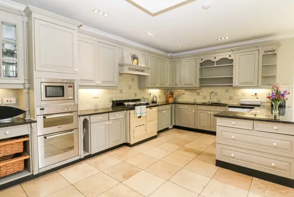 Well equipped kitchen at Winster Hall