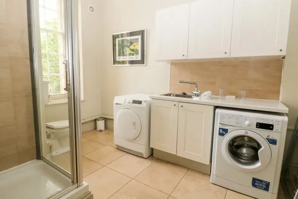 Utility room at Winster Hall