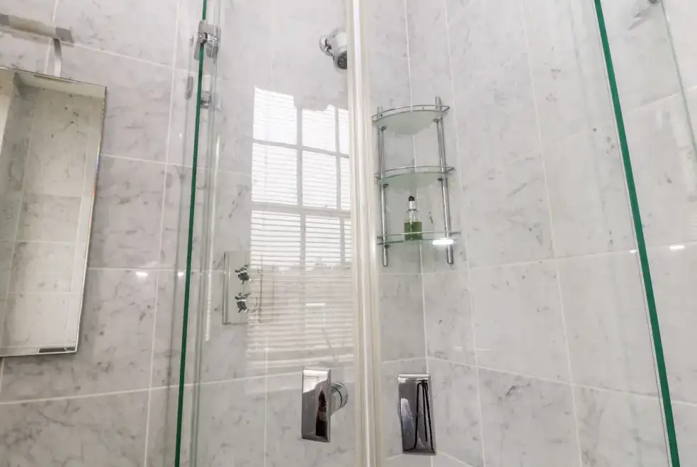 Shower room at Winster Hall
