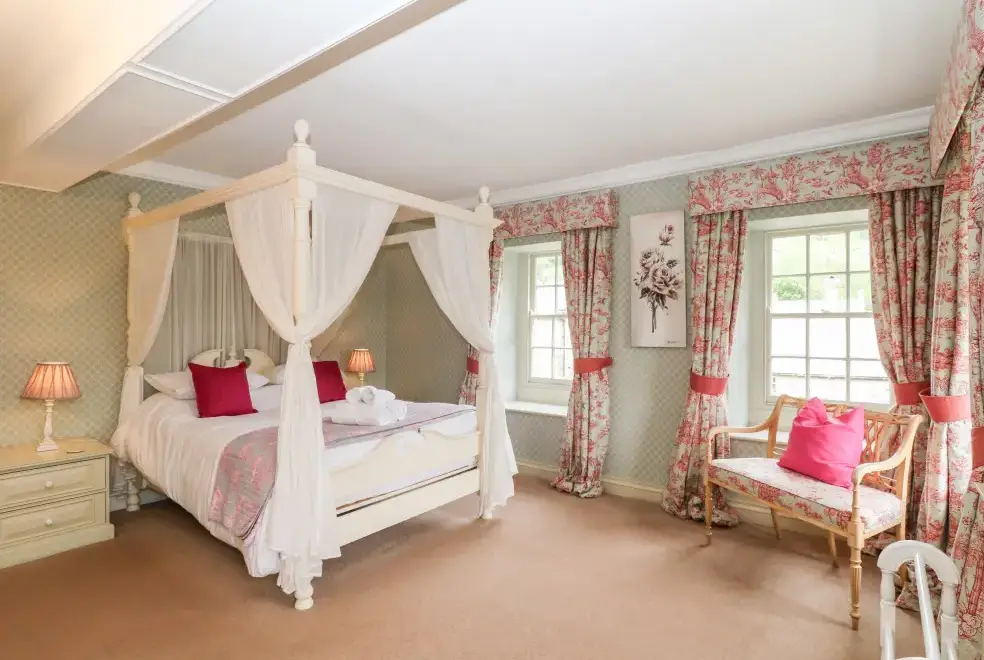 Bedroom at Winster Hall