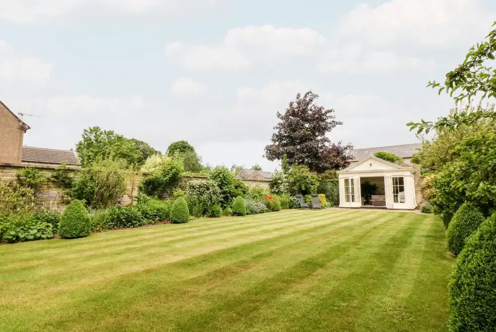 Enclosed garden at Winster Hall