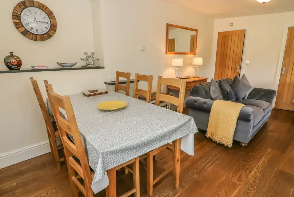 Dining room at Woodbine Family Cottage, Cumbria and the Lake District 