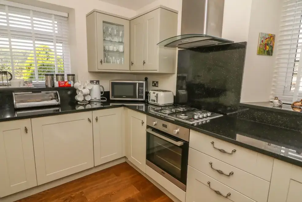 Kitchen/diner at Woodbine Family Cottage, Cumbria and the Lake District 