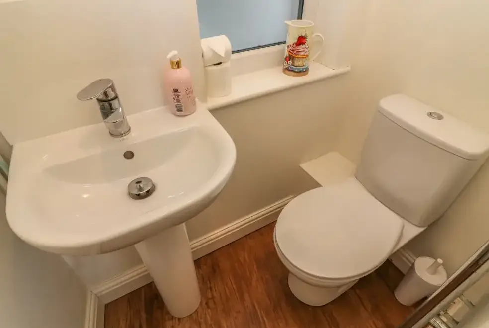 Loo at Woodbine Family Cottage, Cumbria and the Lake District 