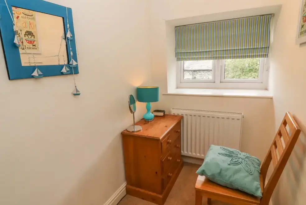 Desk area at Woodbine Family Cottage, Cumbria and the Lake District 